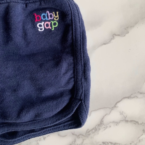 Baby GAP Blue Sweat Shorts SIZE 6-12 months - Picture 3 of 4